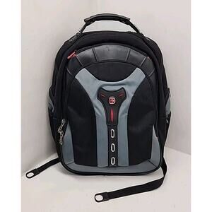 Wenger Swiss Gear Pegasus Laptop Notebook Tablet Backpack Bag Black Grey 17"